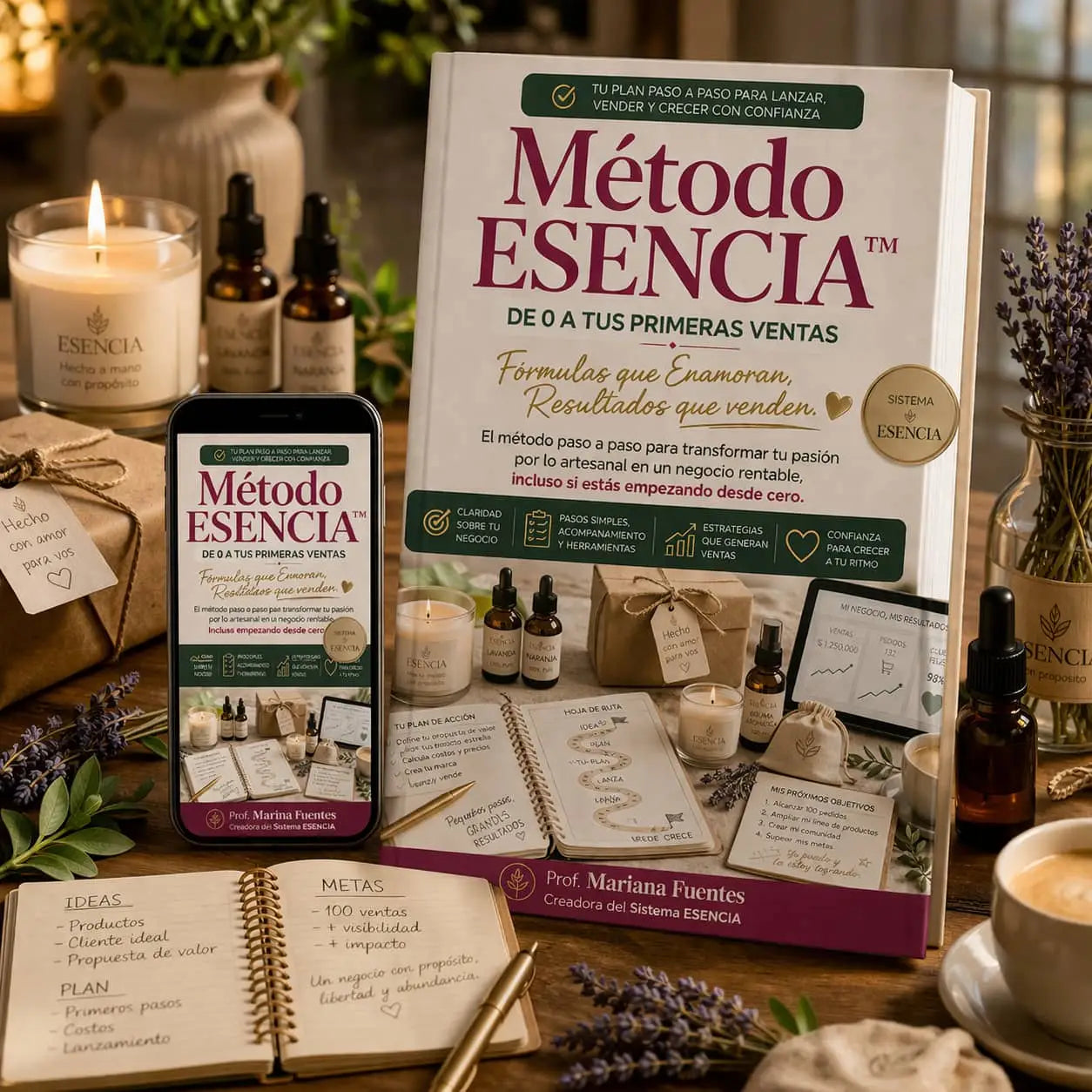 Mockup Método ESENCIA - e-book 01