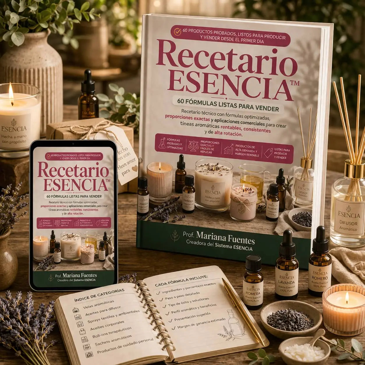Mockup Recetario ESENCIA - e-book 03