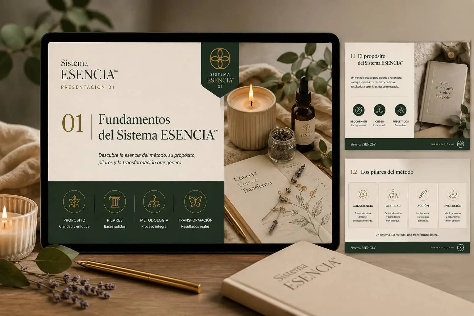 Presentaciones en PDF Sistema ESENCIA