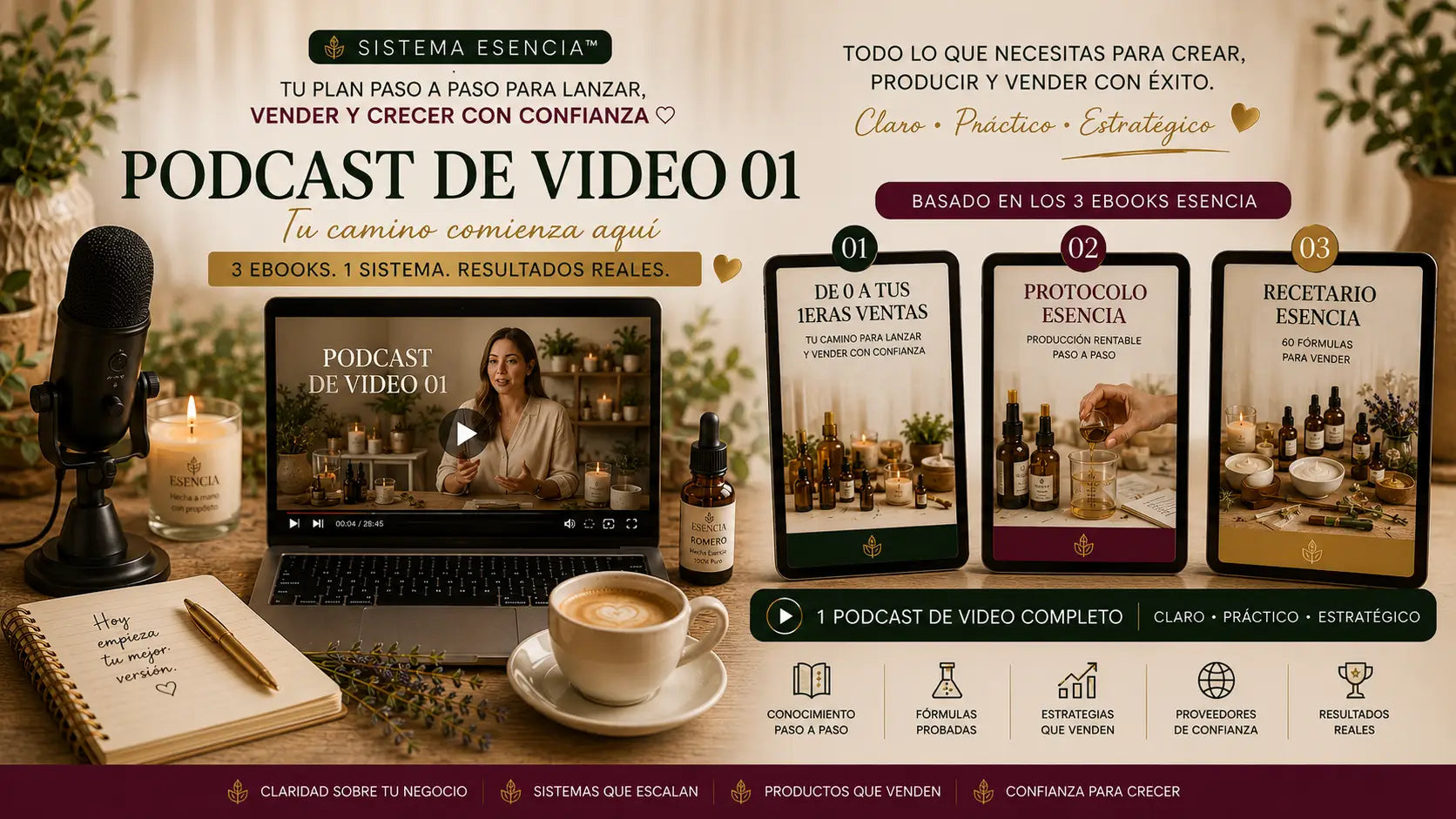 Tríada Esencia Podcast de Video